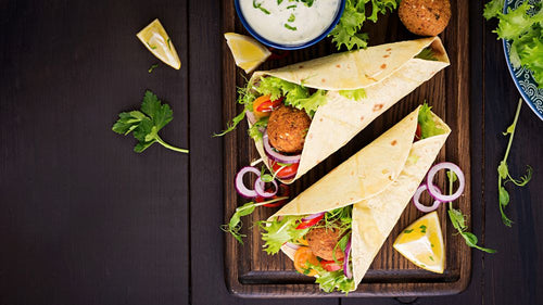 Rezept Falafel Wrap Rezept | Gutes mit Hülle und Füllung