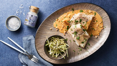 Rezept Asiatischer Fisch mit Erdnusssoße