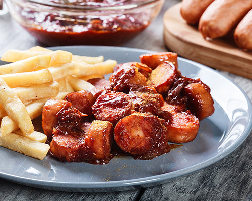 Rezept Currywurst vom Grill