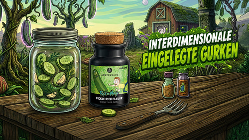 Rezept INTERDIMENSIONALE EINGELEGTE GURKEN