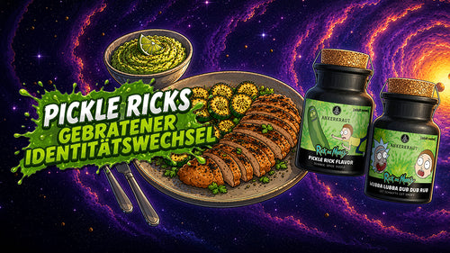 Rezept PICKLE RICKS GEBRATENER IDENTITÄTSWECHSEL