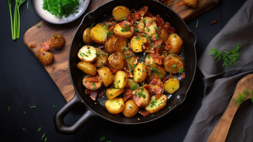 Rezept Knusprige Bratkartoffeln mit Raucharoma