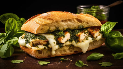 Rezept Ciabatta Sandwich Tomate Mozzarella