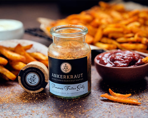 Rezept Currywurst mit Pommes
