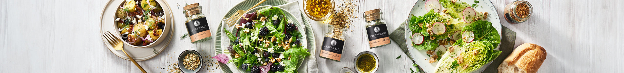 Salat würzen: für einen frischen, knackigen Geschmack