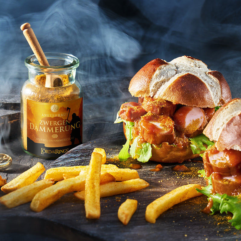 Currywurst Burger 